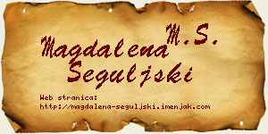 Magdalena Šeguljski vizit kartica